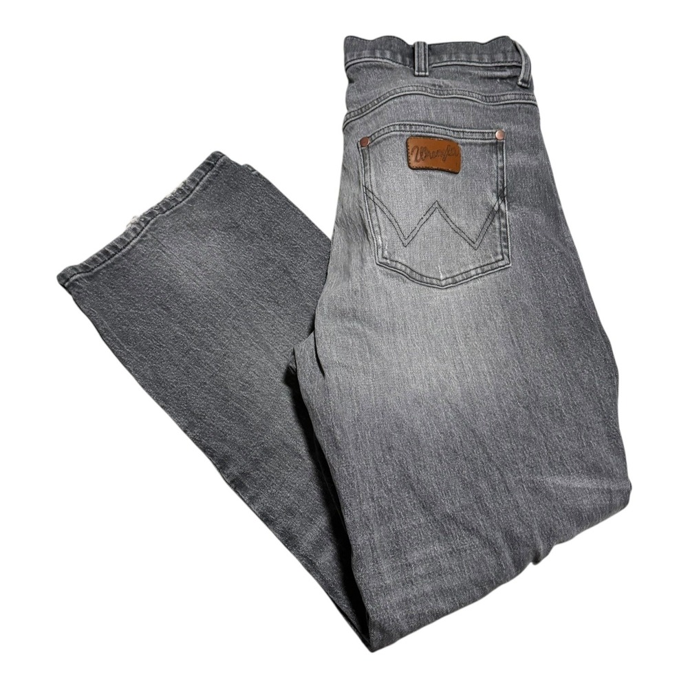 Wrangler Modern Heritage Faded Gray Sample Jeans Men's 32x32 (Fits 34x29.5)